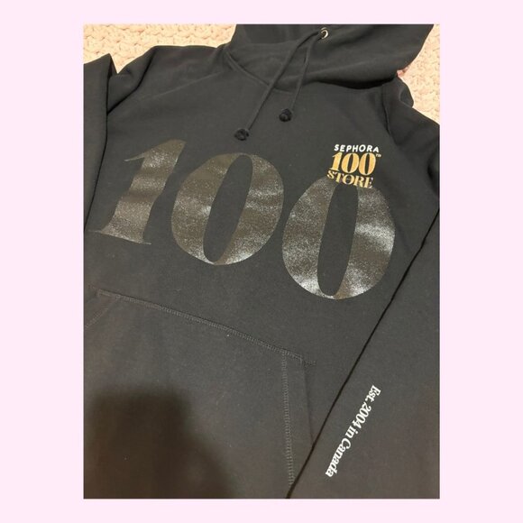 *RARE* Sephora Employee-Exclusive "100th Canadian Store" Hoodie, Unisex XL - Picture 2 of 5